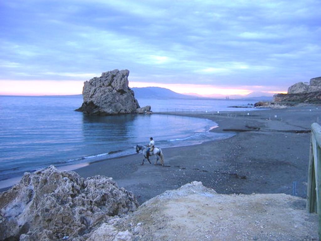 ホテル マリア クリスティーナ La Cala Del Moral エクステリア 写真